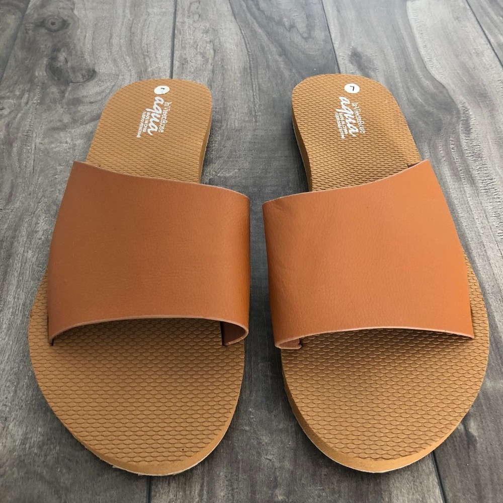 Slip-On Beach Sandals - Size 9